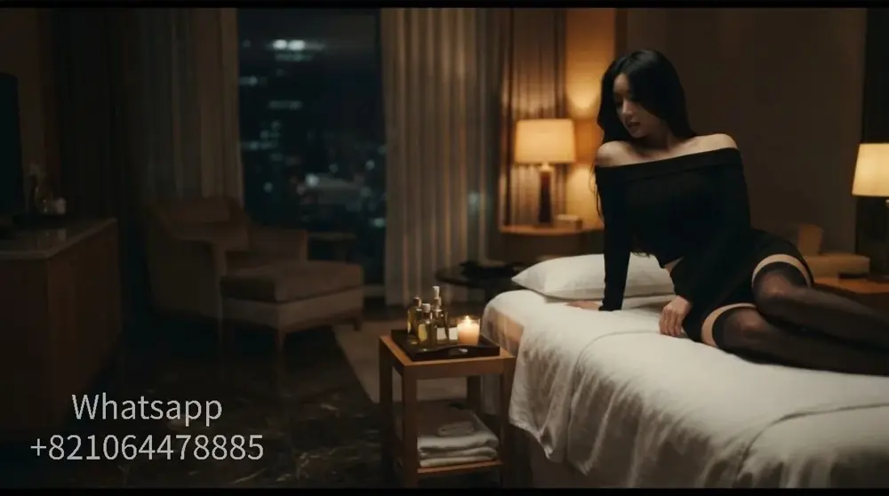 Soft lighting and a quiet space to unwind after exploring Seoul.