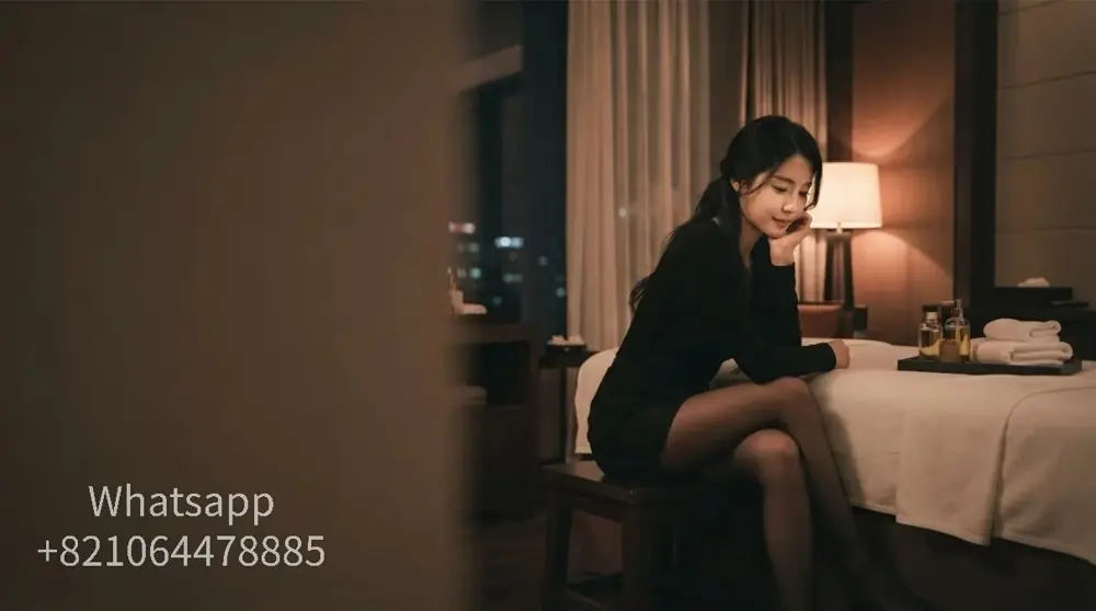 A private massage atmosphere with warm light and relaxed surroundings.