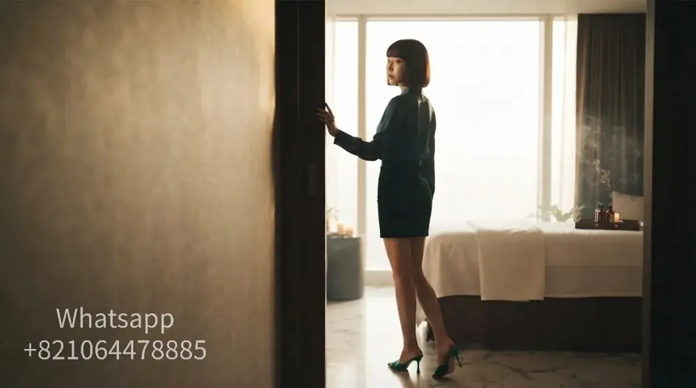 Soft lighting and a quiet space to unwind after exploring Seoul.