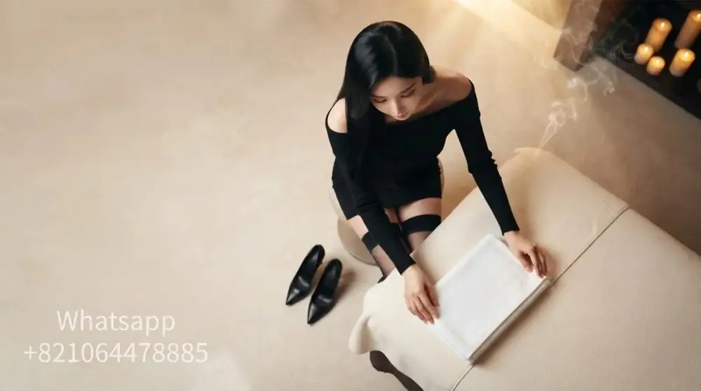 Soft lighting and a quiet space to unwind after exploring Seoul.
