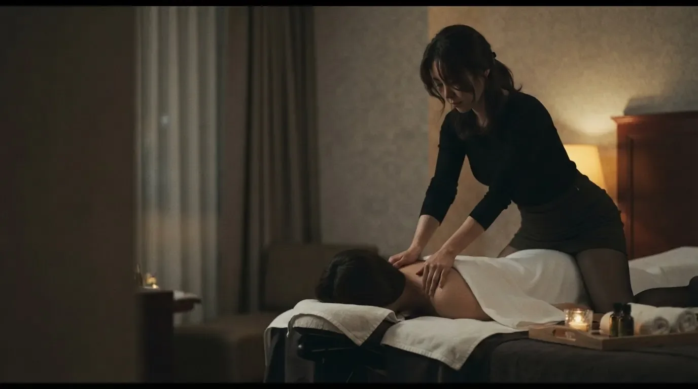 Special massage illustration